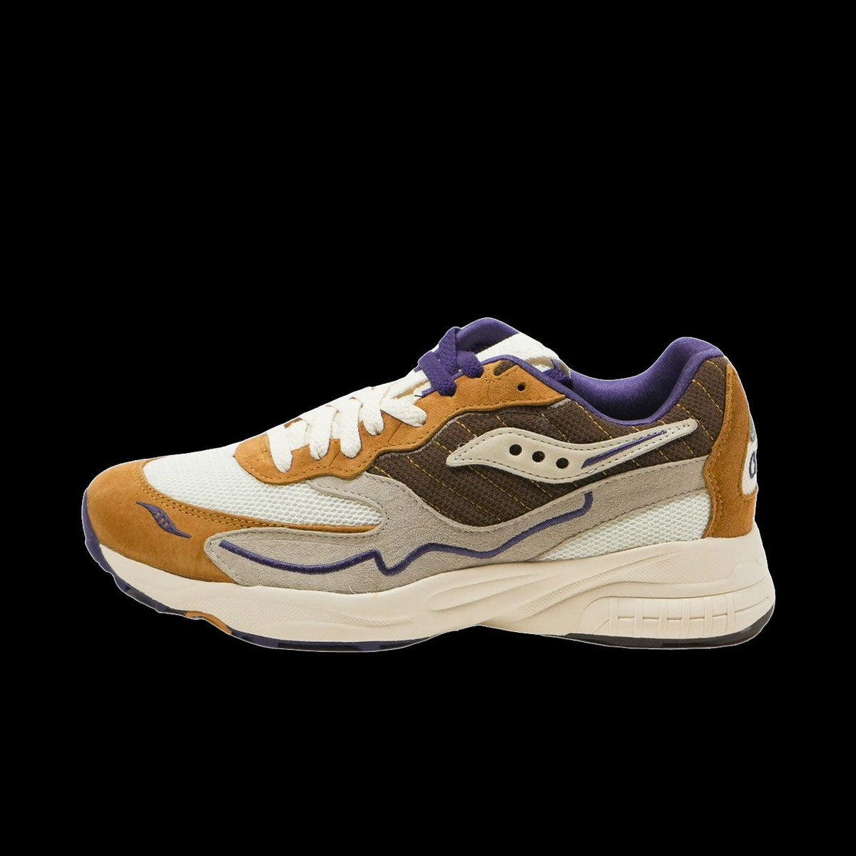 Saucony x Claima 3D Grid Hurricane "Nola" (Gold/Cream)