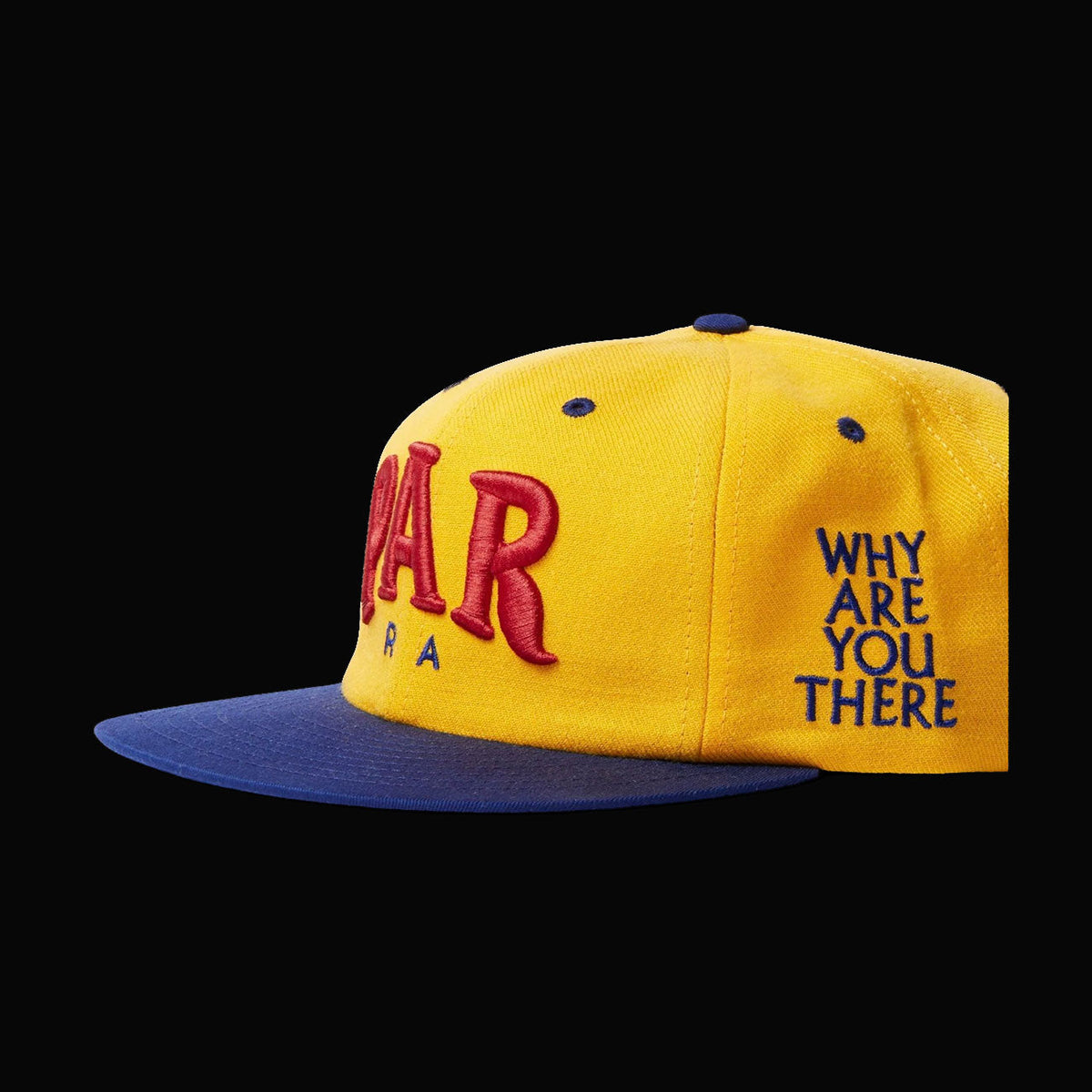 By Parra Dollar Store 6 Panel Hat (Yellow/Blue)